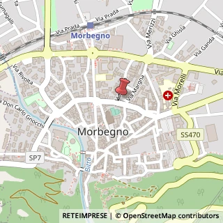 Mappa Via Ezio Vanoni, 21, 23017 Morbegno, Sondrio (Lombardia)