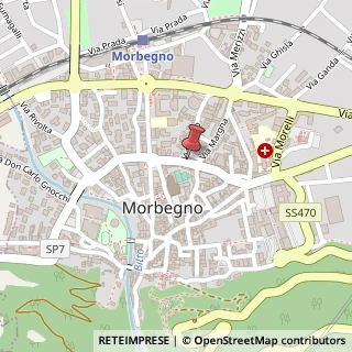 Mappa Via Vanoni Ezio, 21, 23017 Morbegno, Sondrio (Lombardia)