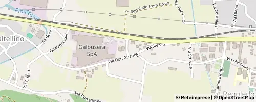 Mappa Cosio Valtellino