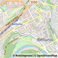 Mapa Belluno