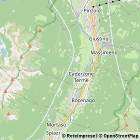 Mappa Caderzone Terme