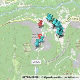 Mappa Albiano, 38041 Albiano TN, Italia (0.9)