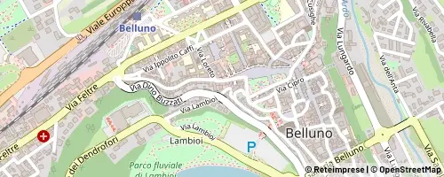 Mappa Belluno