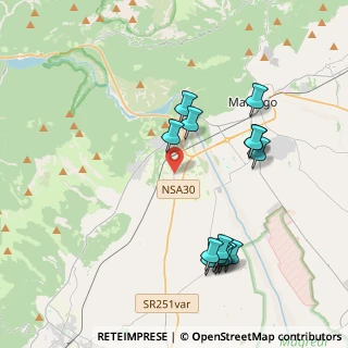 Mappa Via dell'Industria, 33086 Montereale Valcellina PN, Italia (4.13357)