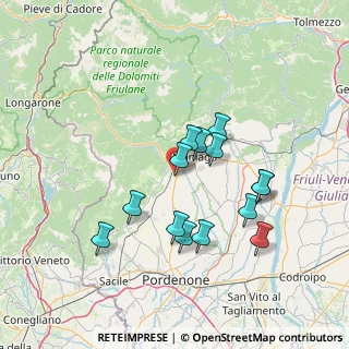 Mappa Via dell'Industria, 33086 Montereale Valcellina PN, Italia (12.79714)