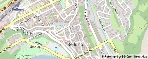 Mappa Belluno