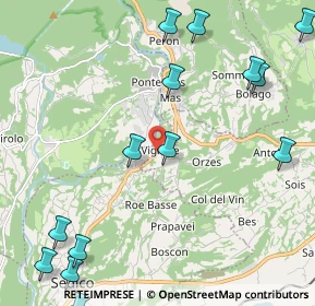 Mappa Strada Regionale, 32036 Sedico BL, Italia (3.01)