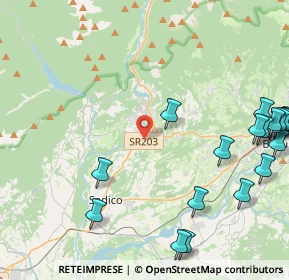 Mappa Strada Regionale, 32036 Sedico BL, Italia (5.954)
