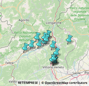 Mappa Via Ripa, 32100 Belluno BL, Italia (10.00944)