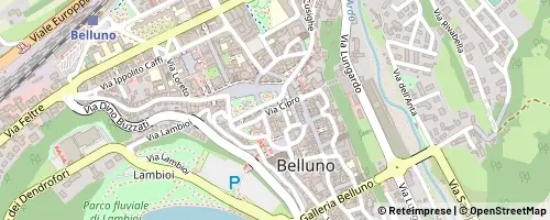 Mappa Belluno