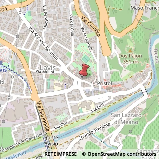 Mappa Via Matteotti Giacomo, 26, 38015 Lavis, Trento (Trentino-Alto Adige)