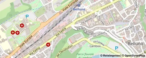 Mappa Belluno