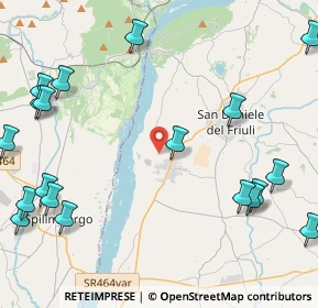 Mappa Via Masarute, 33038 San Daniele del Friuli UD, Italia (6.0415)