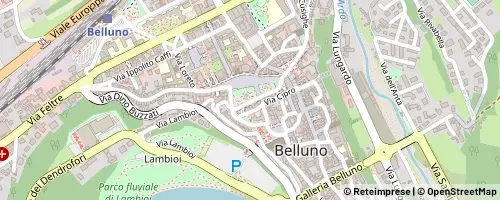 Mappa Belluno