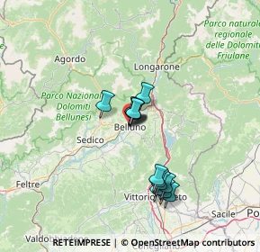 Mappa Via del Cansiglio, 32100 Belluno BL, Italia (11.04154)