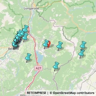 Mappa Via Costella, 32016 Alpago BL, Italia (10.169)