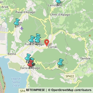 Mappa Via Costella, 32016 Alpago BL, Italia (2.28091)