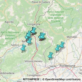 Mappa Via Costella, 32016 Alpago BL, Italia (10.40286)