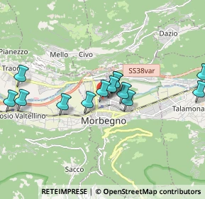 Mappa Via dei Barai, 23017 Morbegno SO, Italia (1.73154)