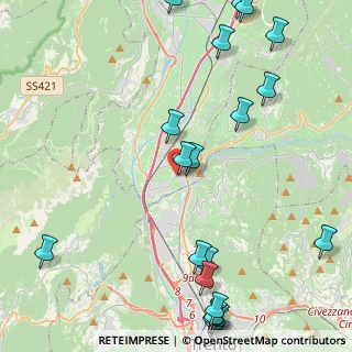 Mappa Via Paganella, 38015 Trento TN, Italia (5.95)