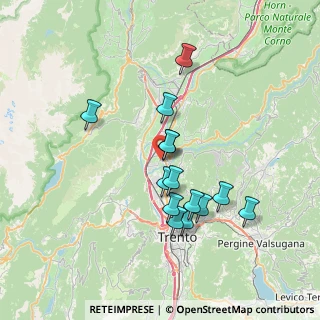 Mappa Via Paganella, 38015 Trento TN, Italia (6.32857)