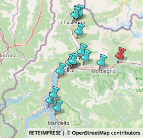 Mappa Via Stallone, 23823 Colico LC, Italia (13.075)