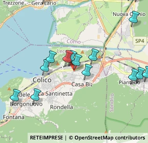Mappa Via Stallone, 23823 Colico LC, Italia (2.71947)