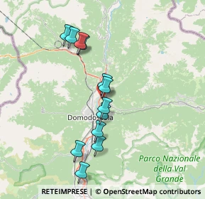 Mappa Via Campeccio, 28855 Masera VB, Italia (6.68417)