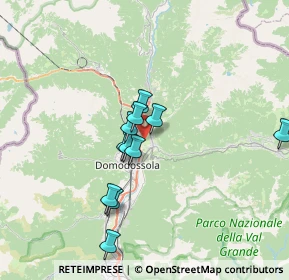 Mappa Via Campeccio, 28855 Masera VB, Italia (5.69)