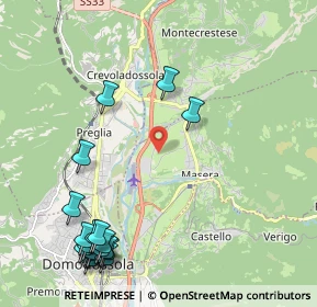 Mappa Via Campeccio, 28855 Masera VB, Italia (2.78842)