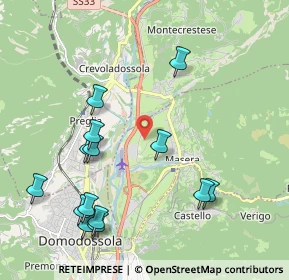 Mappa Via Campeccio, 28855 Masera VB, Italia (2.26857)