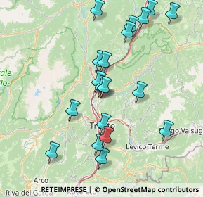 Mappa Via di Camparta Bassa, 38121 Trento TN, Italia (15.59842)