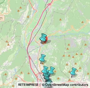 Mappa Via di Camparta Bassa, 38121 Trento TN, Italia (6.3675)