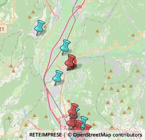 Mappa Via di Camparta Bassa, 38121 Trento TN, Italia (5.585)