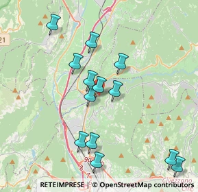 Mappa Via di Camparta Bassa, 38121 Trento TN, Italia (3.81615)