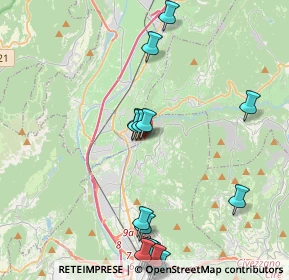 Mappa Via di Camparta Bassa, 38121 Trento TN, Italia (5.301)