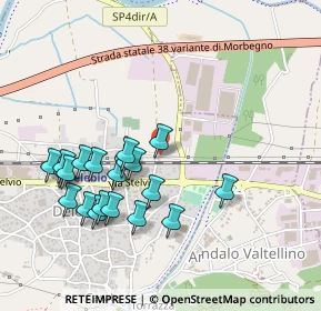 Mappa Via Ai Ronchetti, 23014 Delebio SO, Italia (0.4785)