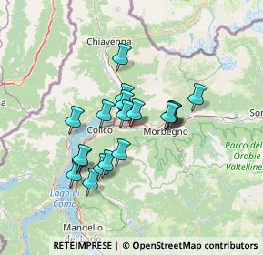 Mappa Via Ai Ronchetti, 23014 Delebio SO, Italia (10.77421)