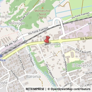 Mappa Via Nazionale - Largo Sa, 23823 Colico, Lecco (Lombardia)