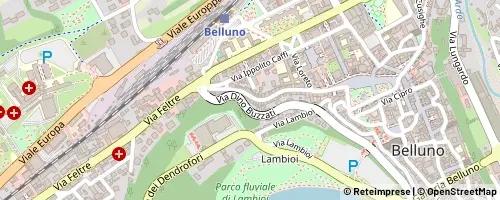 Mappa Belluno