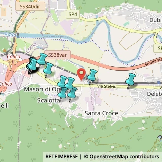 Mappa Via Ezio Vanoni, 23010 Piantedo SO, Italia (1.1195)