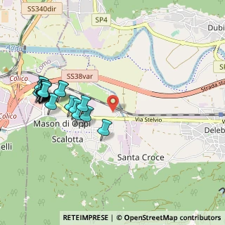 Mappa Via Ezio Vanoni, 23010 Piantedo SO, Italia (1.145)