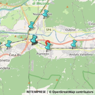 Mappa Via Ezio Vanoni, 23010 Piantedo SO, Italia (2.33818)