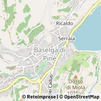 Map Baselga di Piné