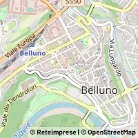 Mapa Belluno