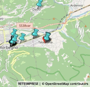 Mappa Via Don Cusini, 23018 Talamona SO, Italia (2.117)