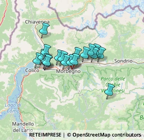 Mappa Via del Commercio, 23017 Morbegno SO, Italia (9.46789)