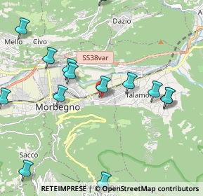 Mappa Via del Commercio, 23017 Morbegno SO, Italia (2.41714)