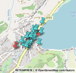 Mappa Lago di Serraia, 38042 Baselga di Piné TN, Italia (0.15)