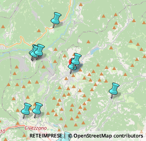 Mappa Lago di Serraia, 38042 Baselga di Piné TN, Italia (5.83133)